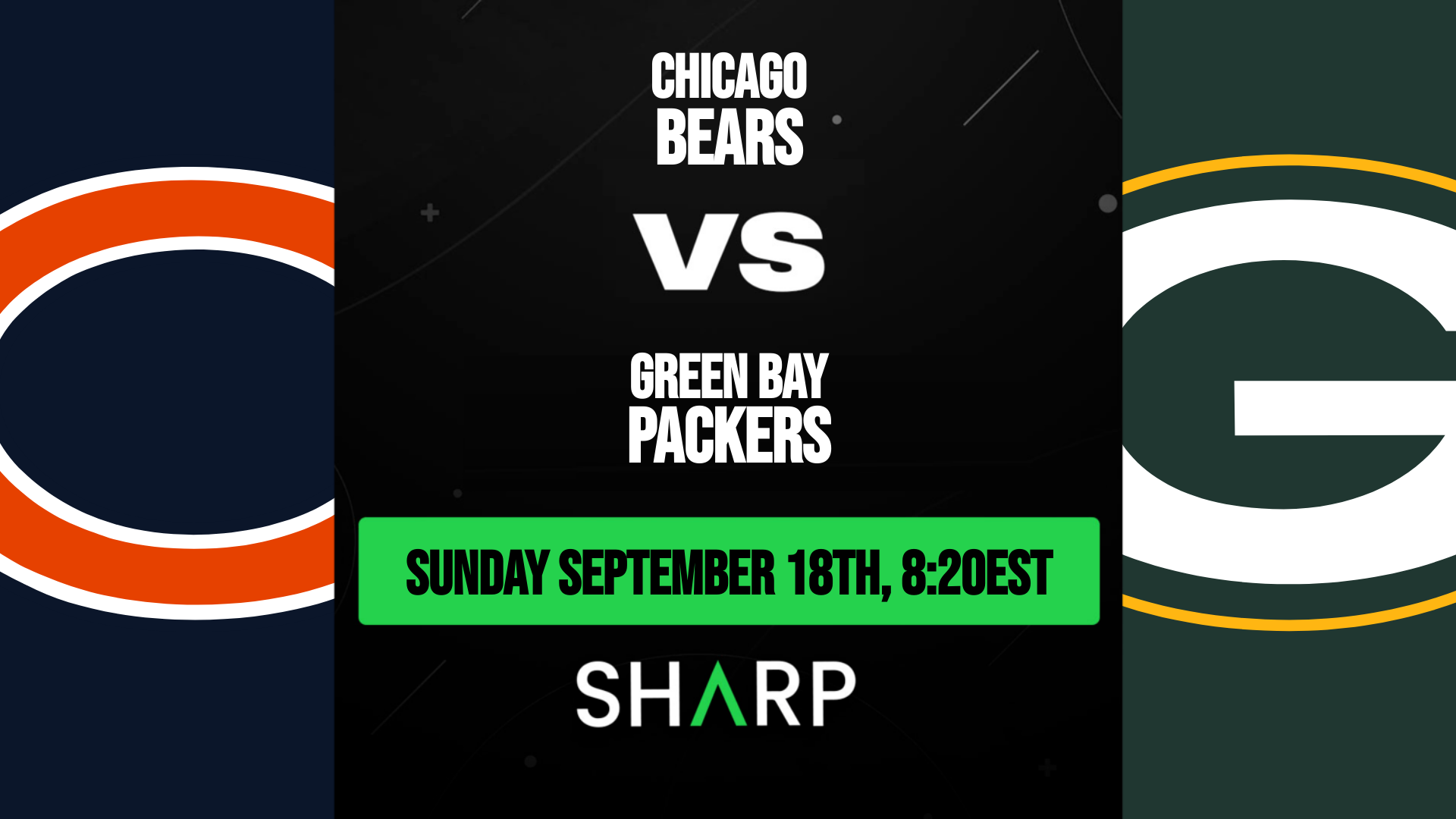 Green Bay Packers vs. Chicago Bears Tickets, 18th September