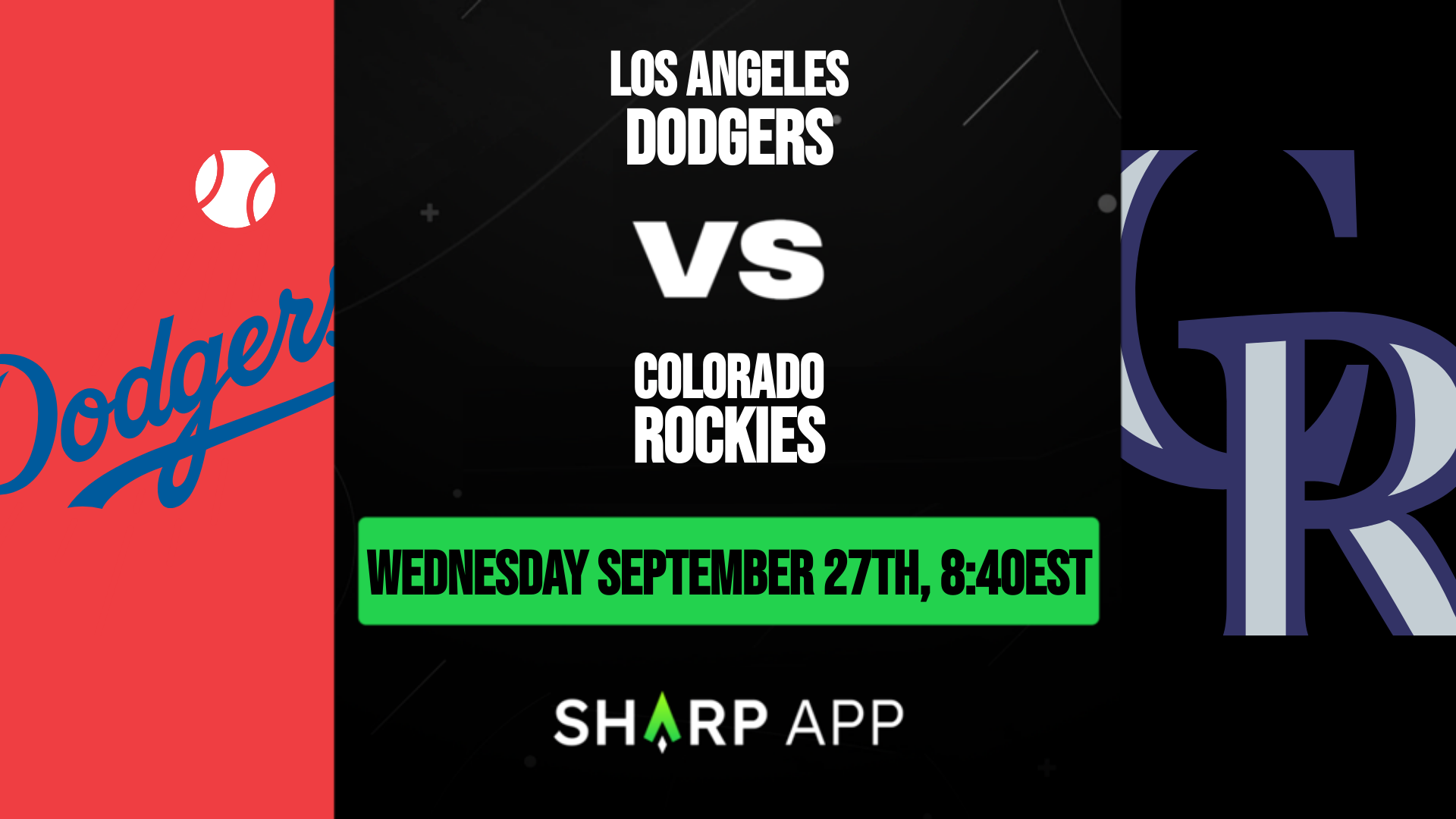 Los Angeles Dodgers on X: Tonight's Dodger lineup vs. Rockies