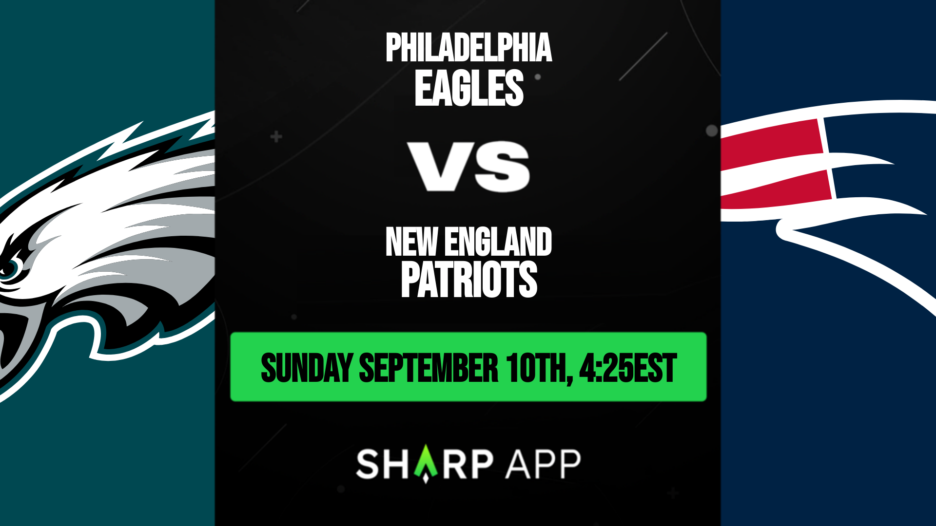 Philadelphia Eagles vs New England Patriots - September 10, 2023