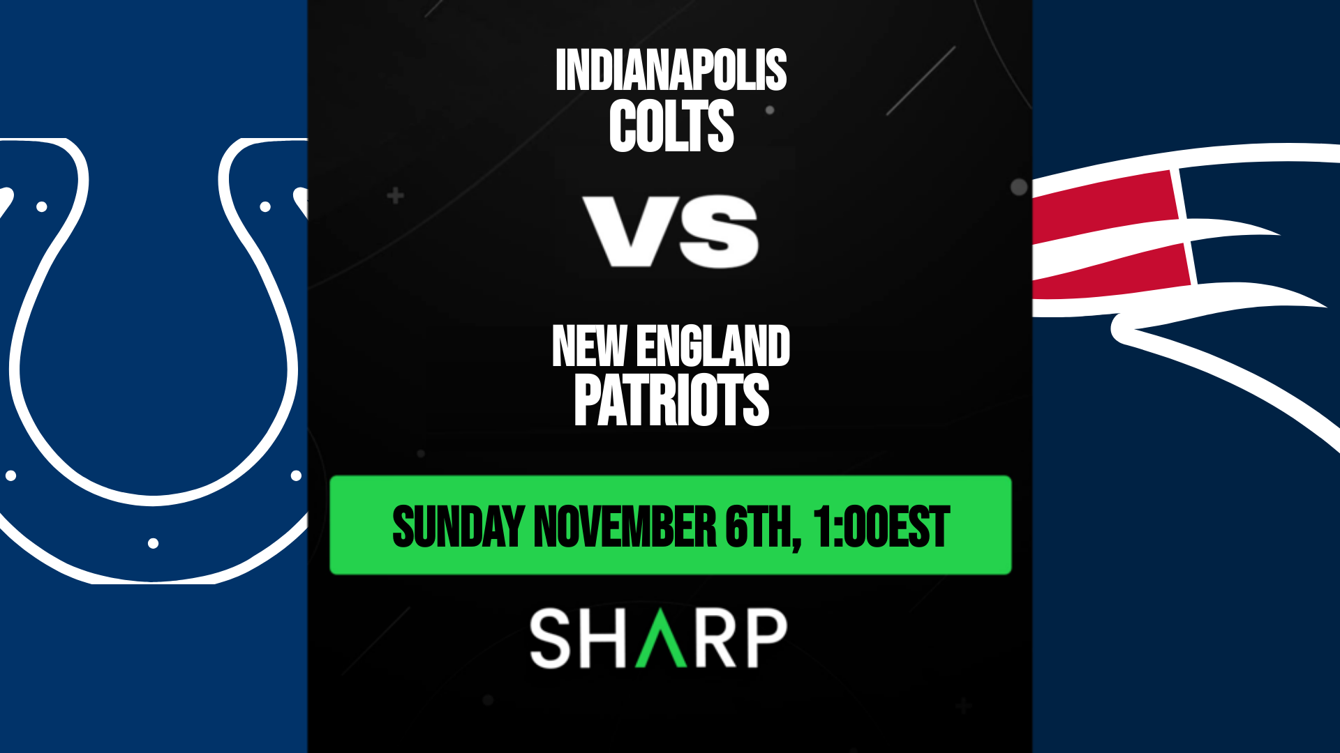 Indianapolis Colts Vs New England Patriots Matchup Preview - November ...