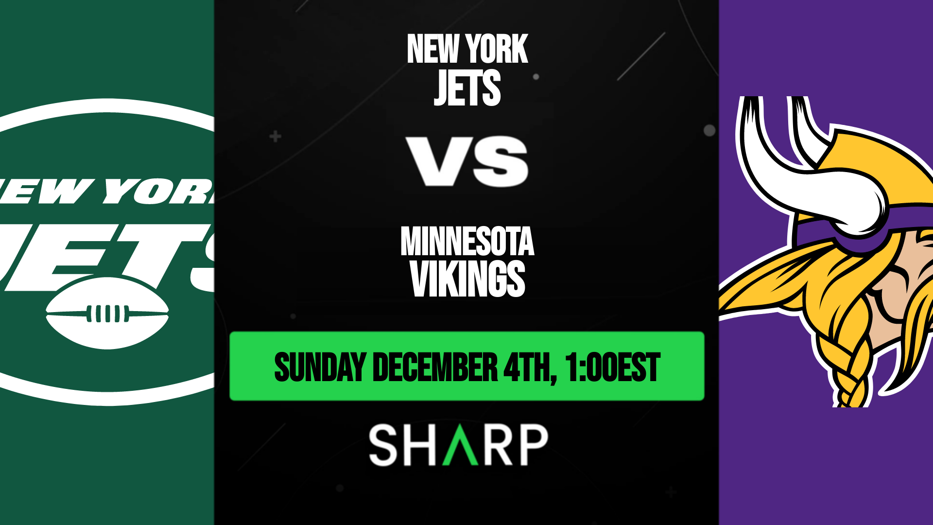 New York Jets vs Minnesota Vikings - December 04, 2022