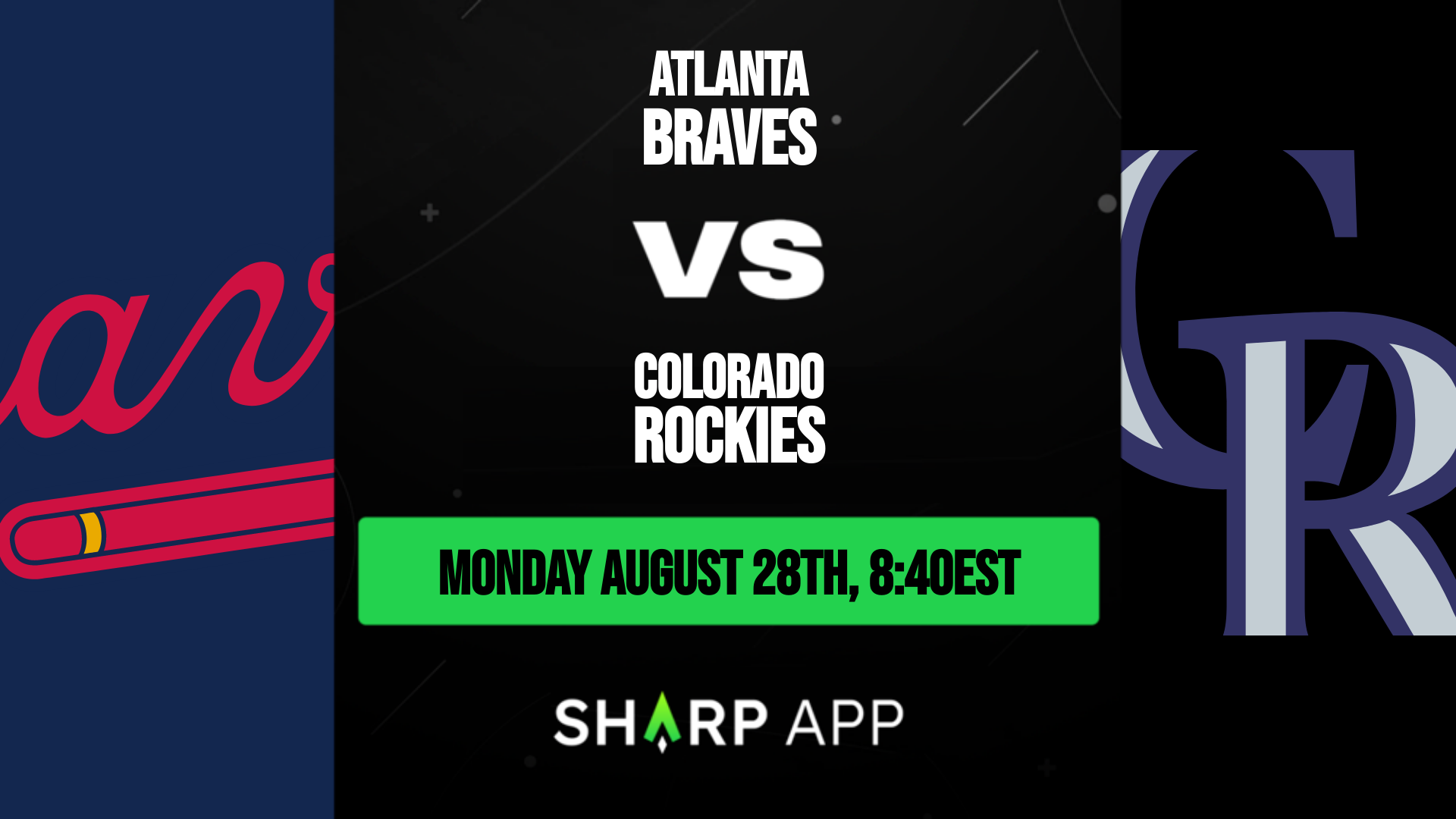 August schedule wallpaper : r/Braves