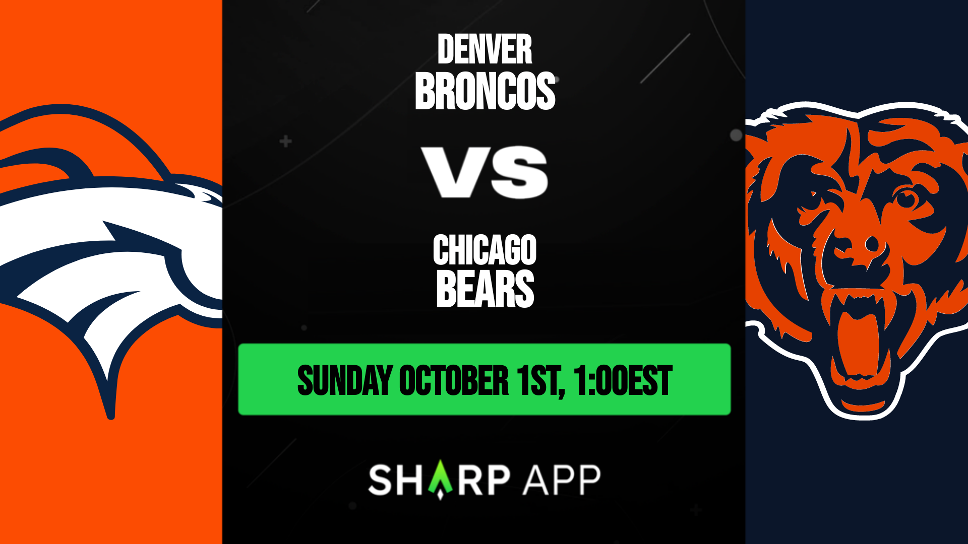 Denver Broncos vs. Chicago Bears