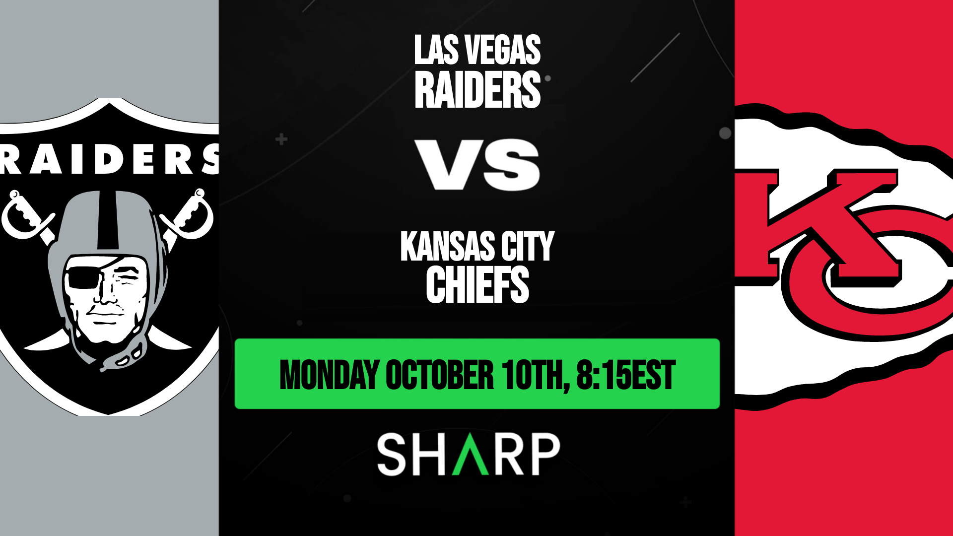 Las Vegas Raiders vs Kansas City Chiefs Matchup Preview - October 10th, 2022