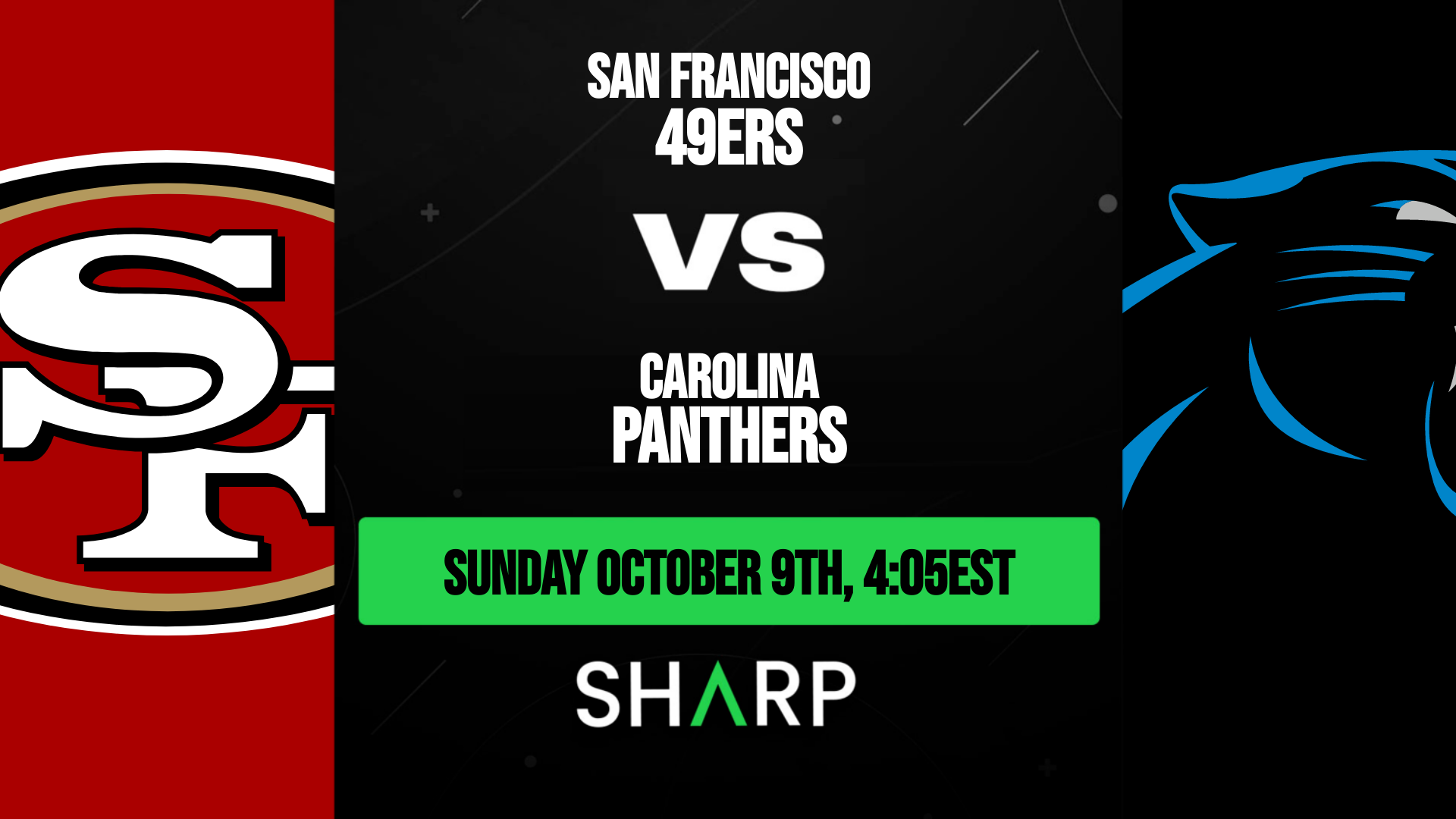 San Francisco 49ers vs Carolina Panthers Matchup Preview - October 9th, 2022