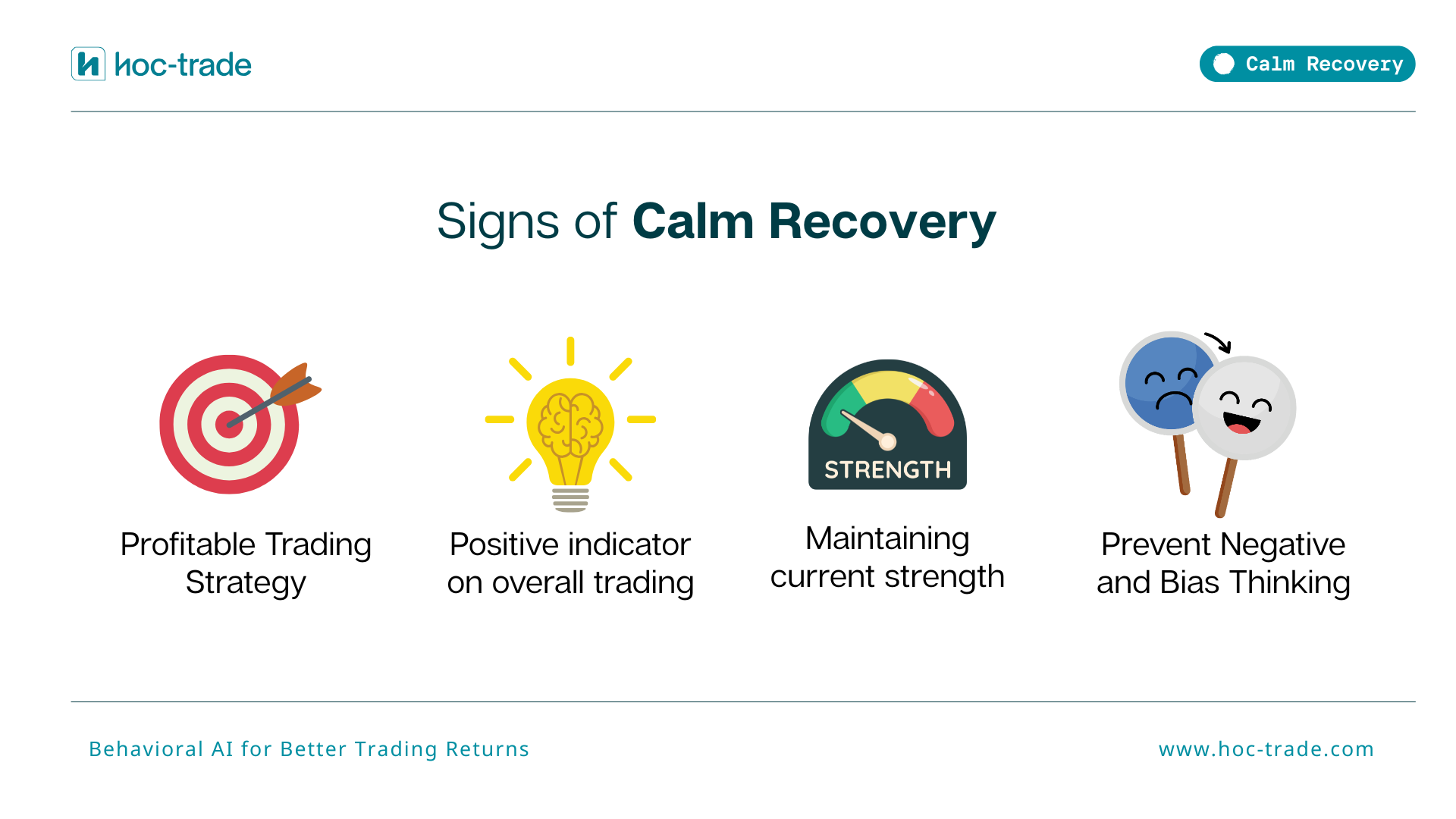 Sign of Calm Recovery