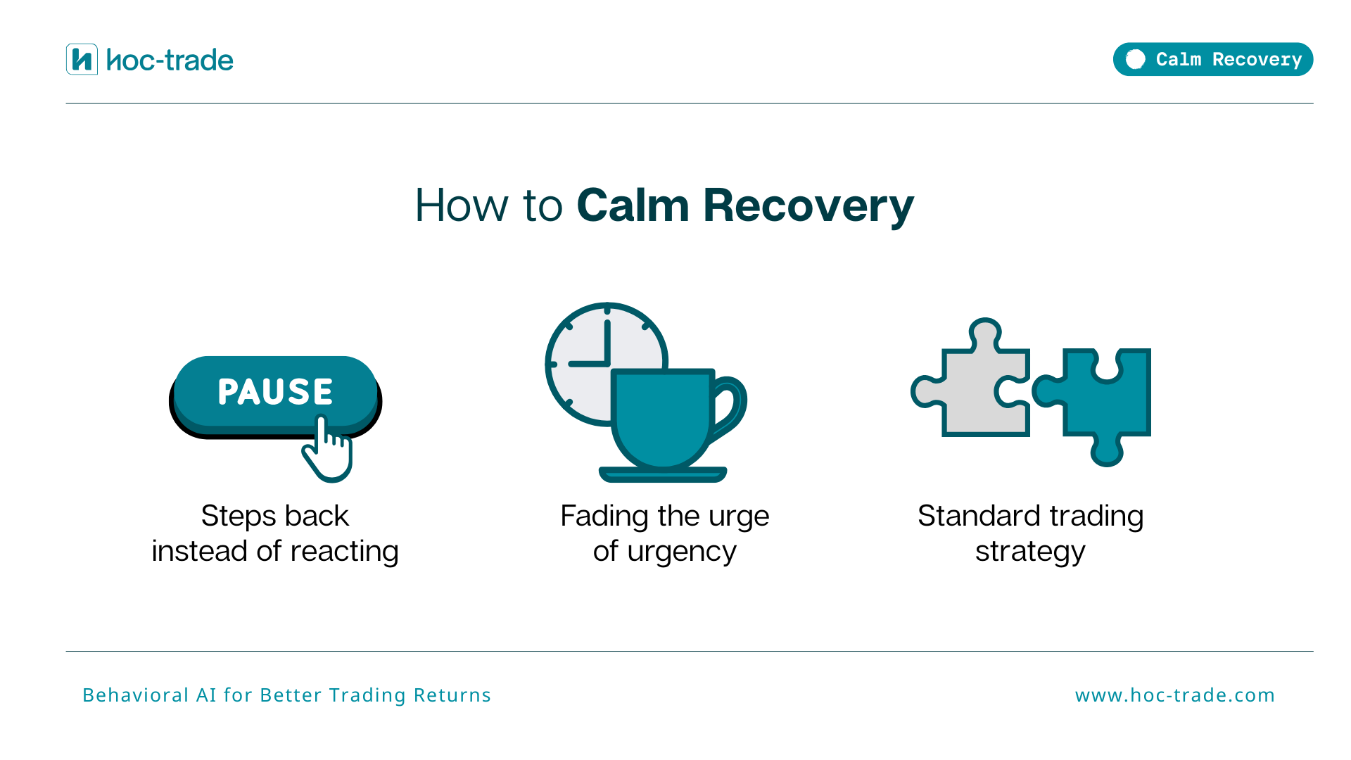 How to Calm Recovery