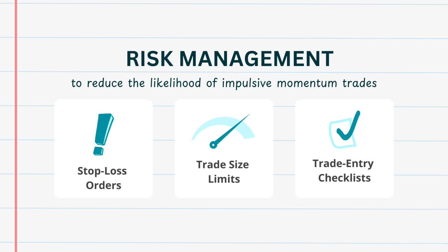 Risk Management to Reduce the Likelihood of Impulsive Momentum Trades
