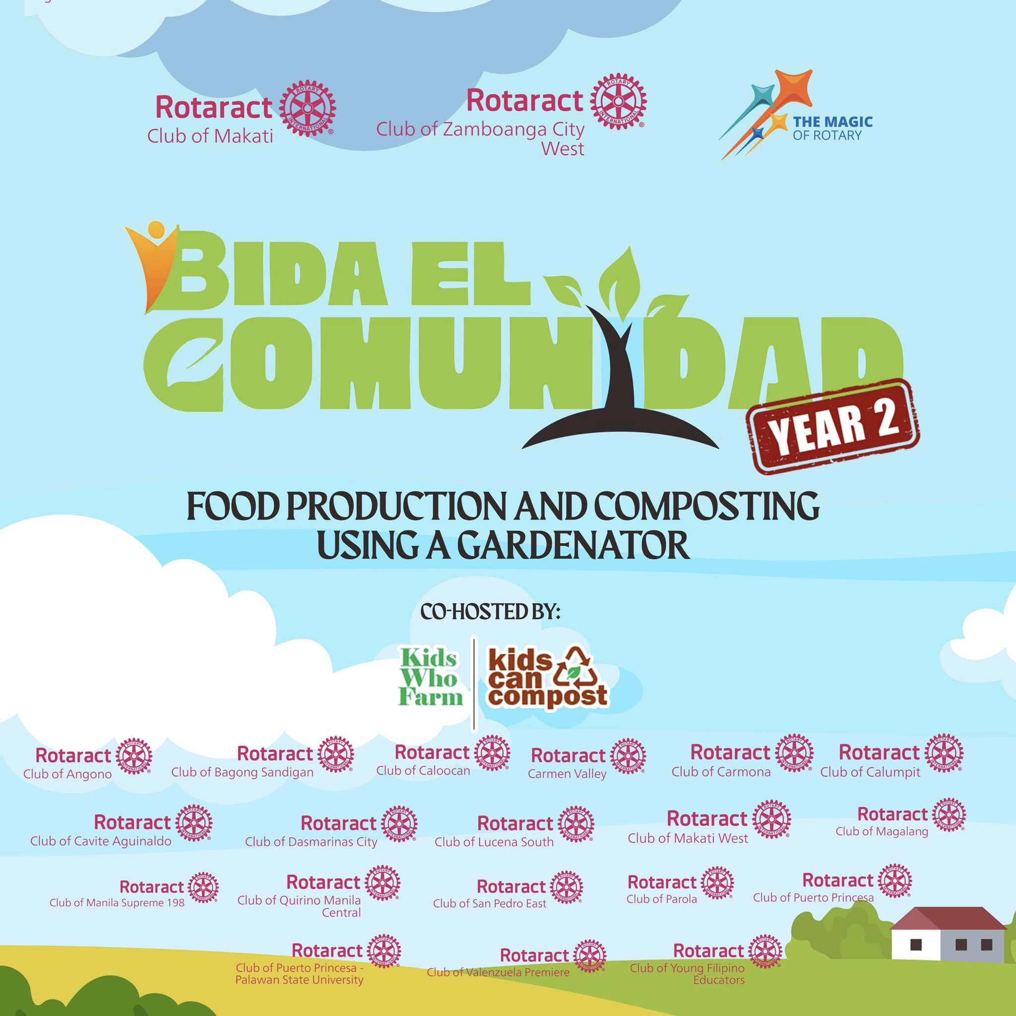 Bida El Comunidad Year 2: Muntinlupa City - Community service project in Muntinlupa City