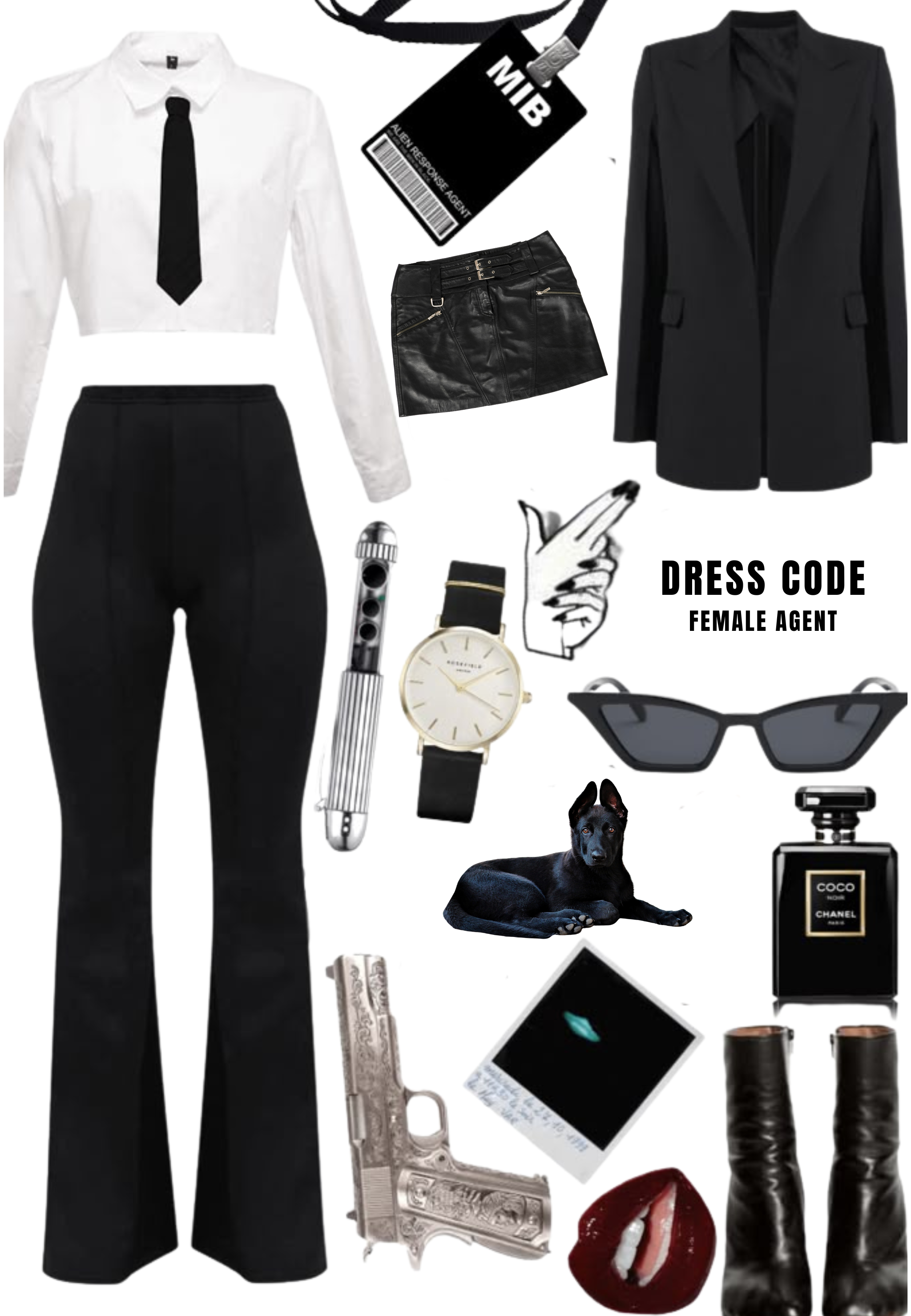 Female dress code guidelines for induction ceremony