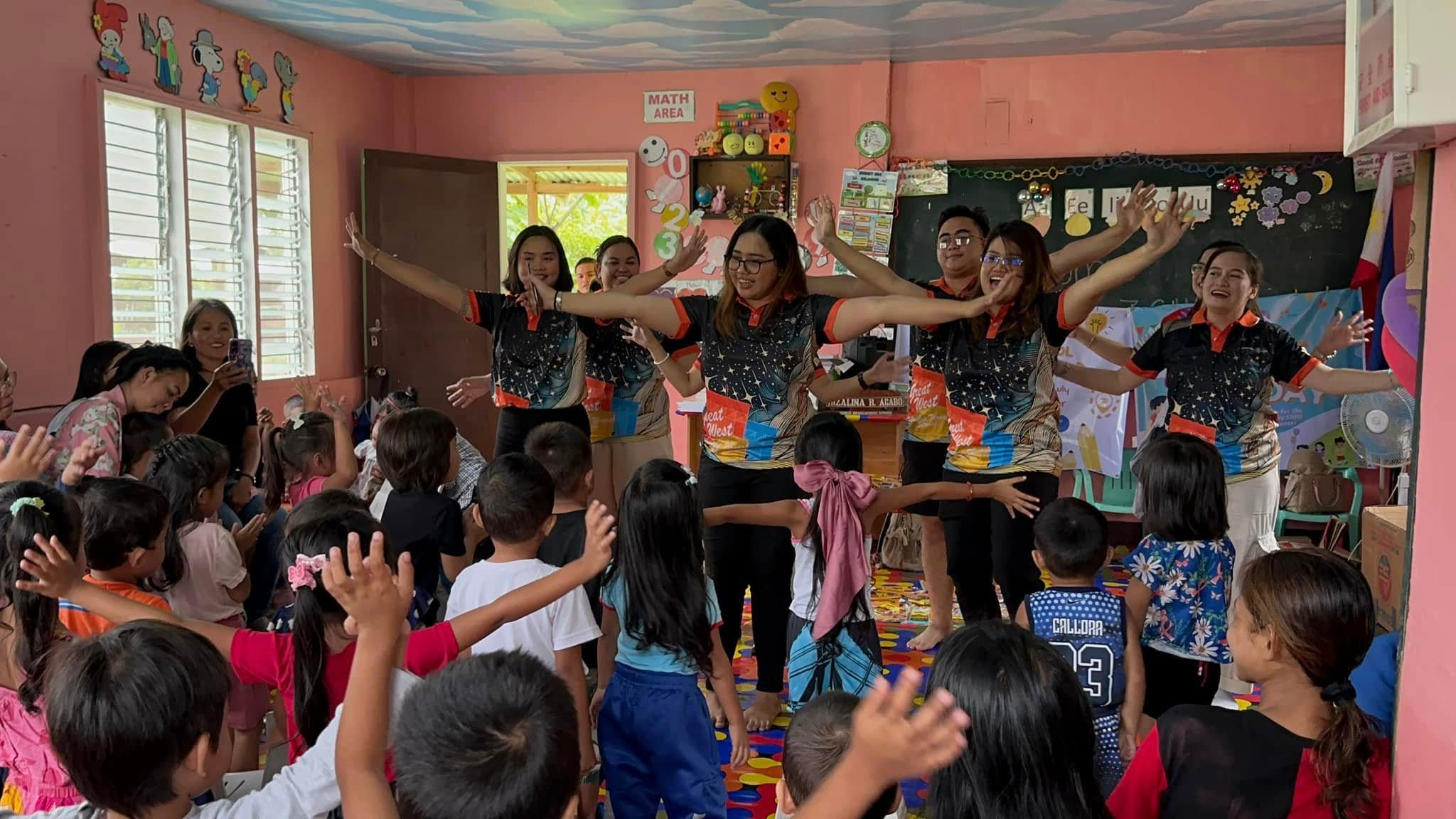 Book turnover and Day Care Center improvement unveiling