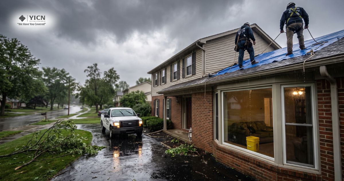 Storm Rolled Through? Here Is How To Handle a Roof Leak Before More Rain Hits