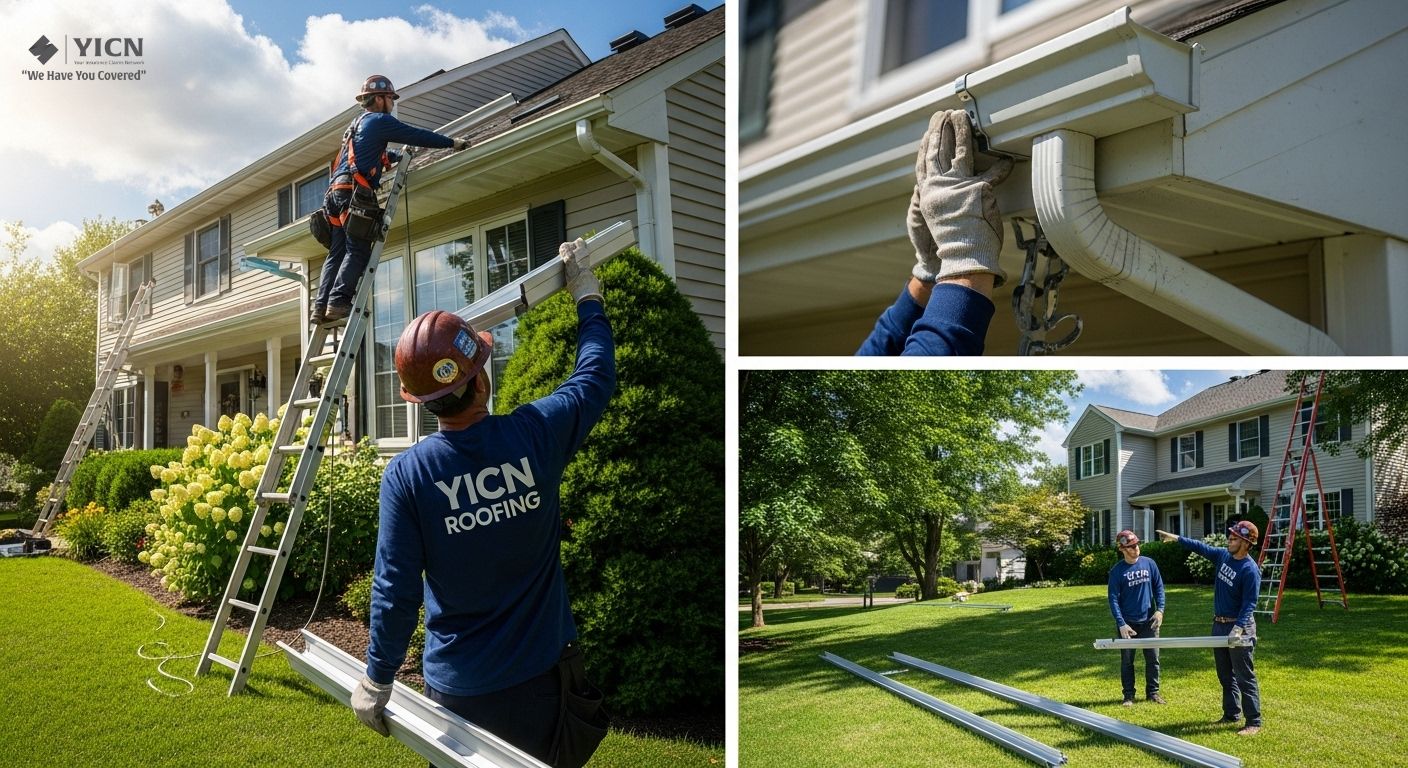 YICN Roofing | New Gutters: Your Home's Best Defense Against Water Damage