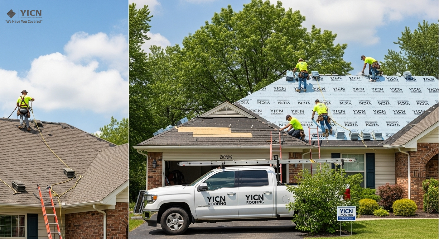 Roof Repair vs Replacement: Making the Right Choice for Your Homes  |  YICN Roofing 