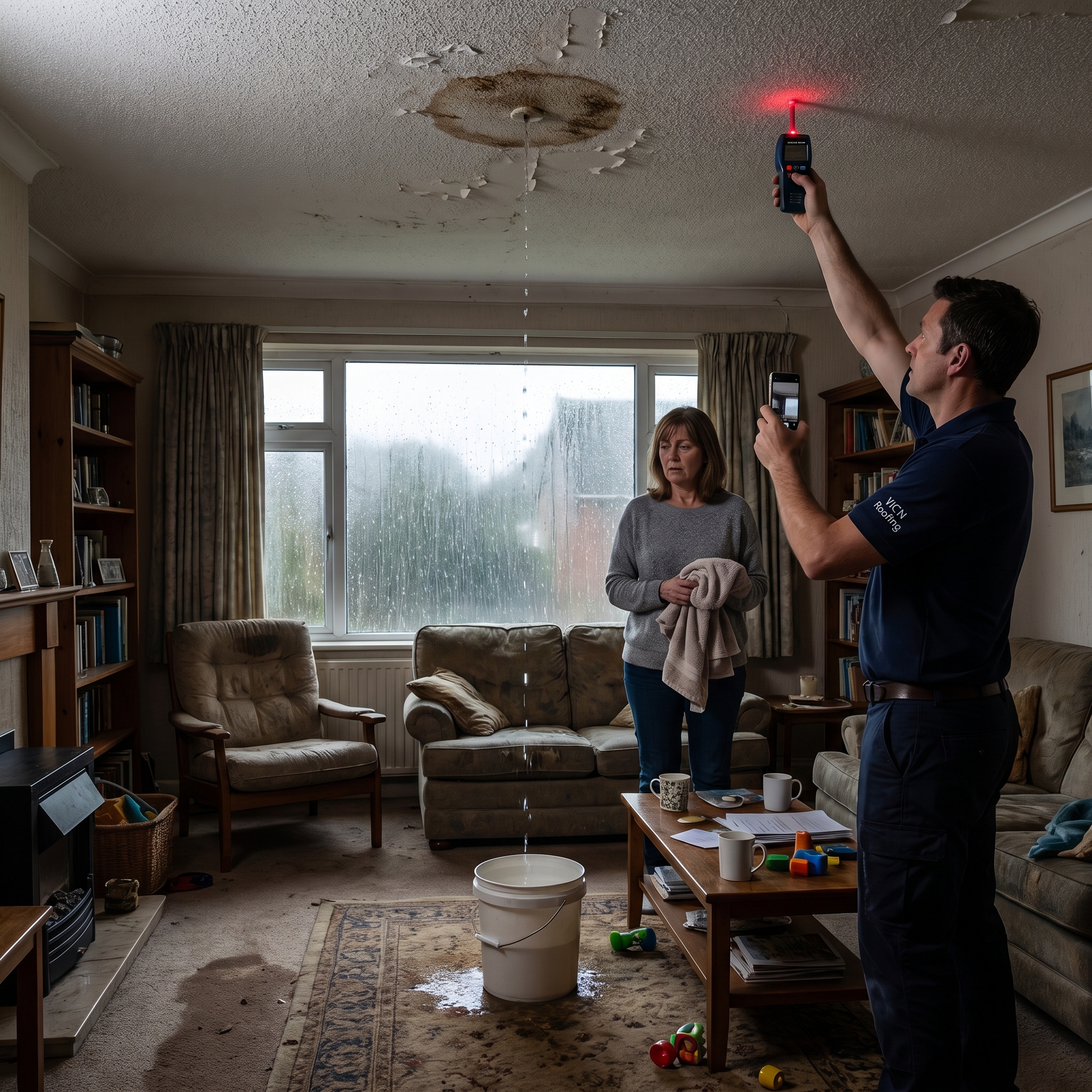 Your Roof Is Leaking Right Now — Here Is What To Do First