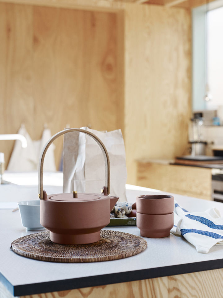 Creative workspace with Skagerak Tea Pot