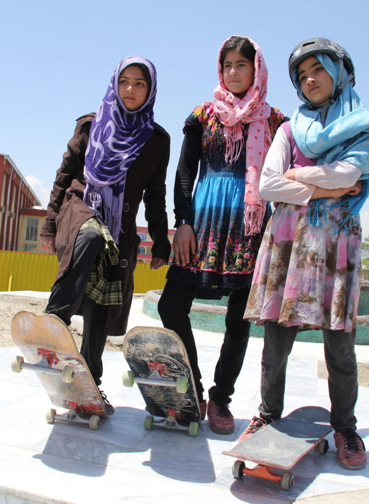 Skatepark à Kaboul