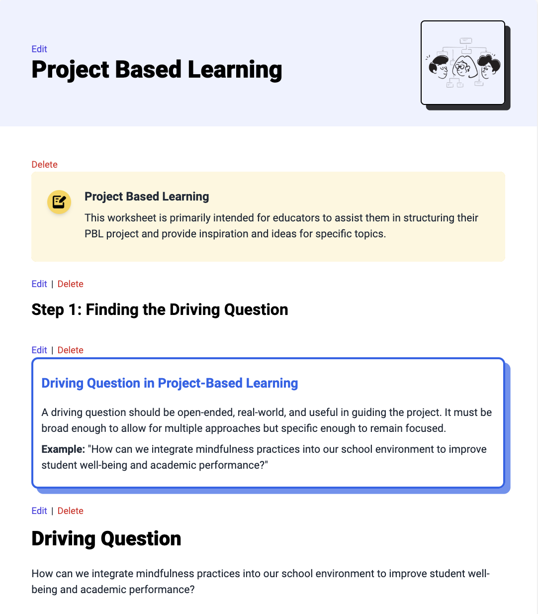 Find the customizable template here
