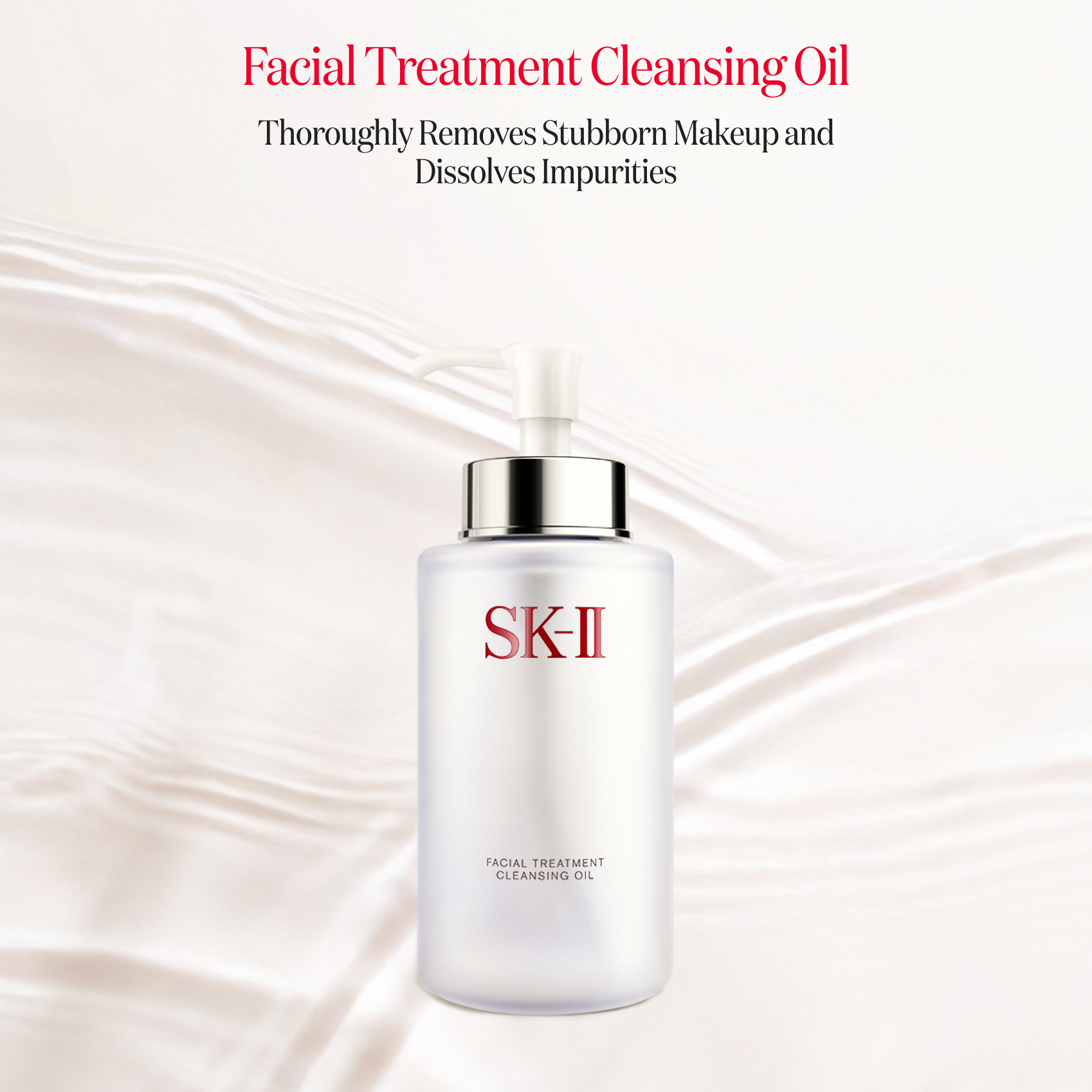 Facial Treatment Cleansing Oil: Makeup Remover Oil | SK-II Australia