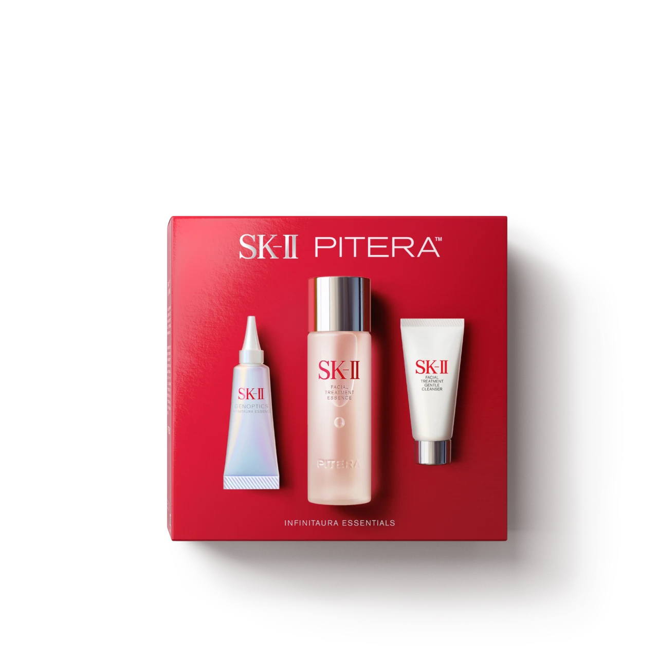 PITERA™ 鑽光亮白套裝備有神仙水精華液、潔面乳、與新一代小燈泡精華。體驗 PITERA™ 的神奇力量，喚醒肌膚淨白光蘊。