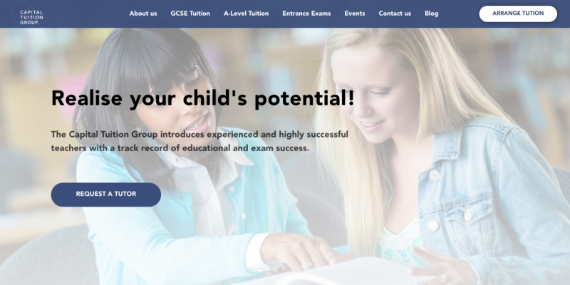 Capital Tuition Group Website