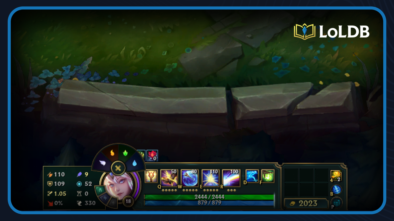 a picture of the elementalist lux in-game hud