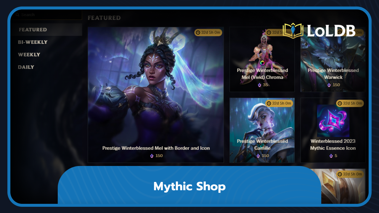 Mythic Shop