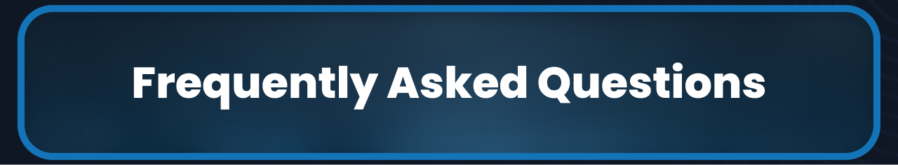 Frequently Asked Questions banner
