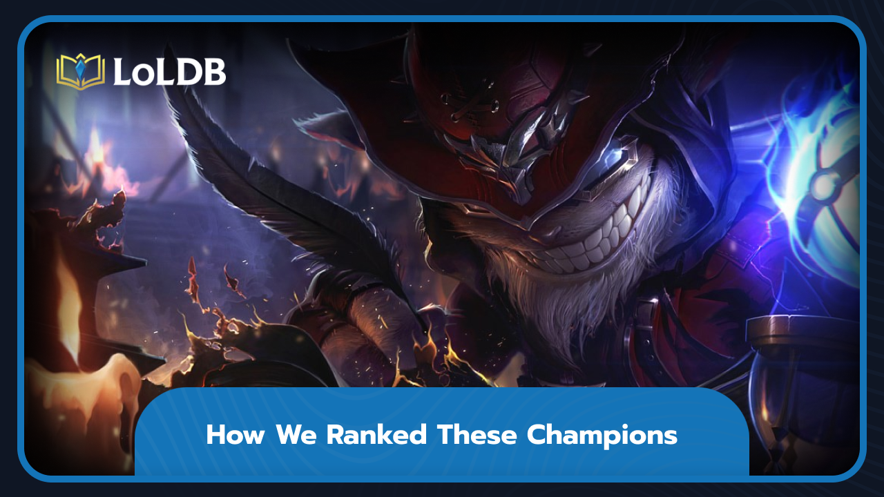 How We Ranked These Champions