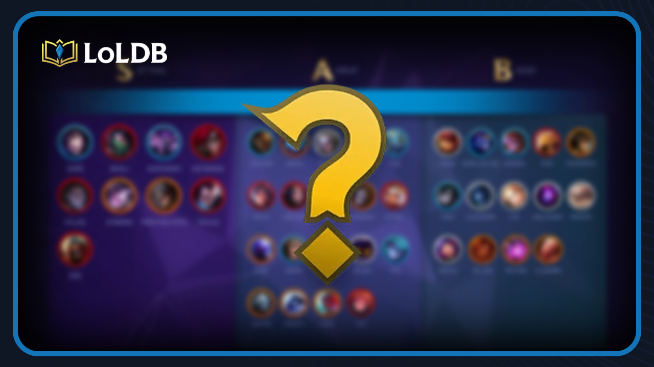 How We Built This Tier List