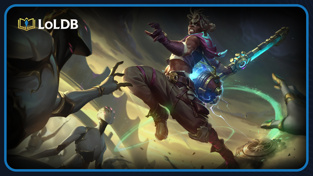 Arcane Last Stand Ekko - Splash Art