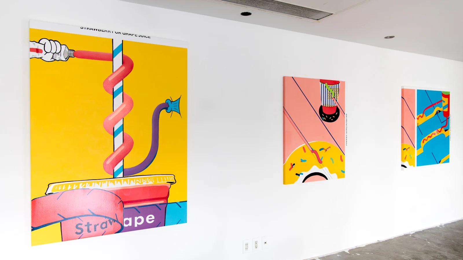 Howlt Coffee Exhibition at UltraSuperNew Gallery Installation View02