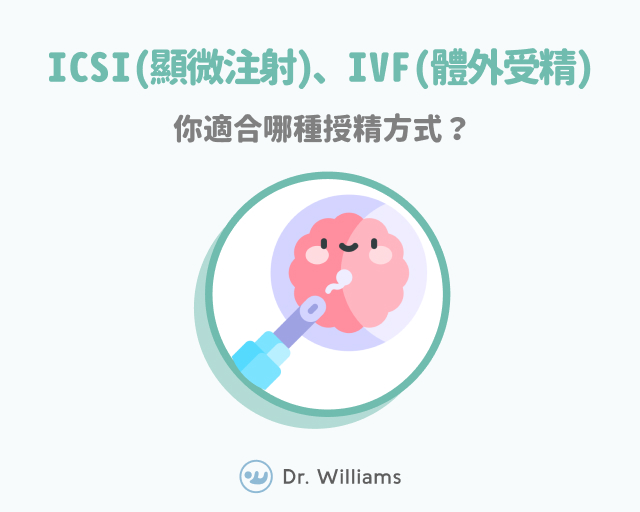 ICSI（顯微注射）、IVF（體外受精）你適合哪種授精方式？