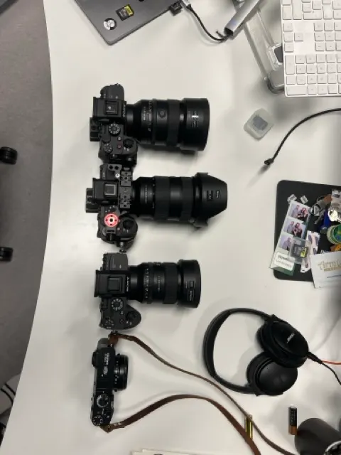 Finally, the cameras I actually wanted