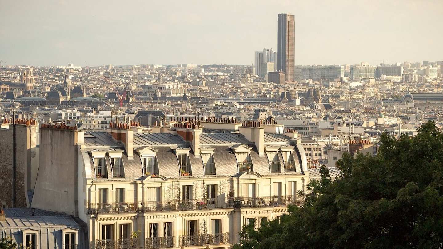View of Paris' 15th arrondissement