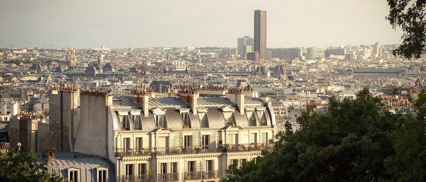 View of Paris' 15th arrondissement