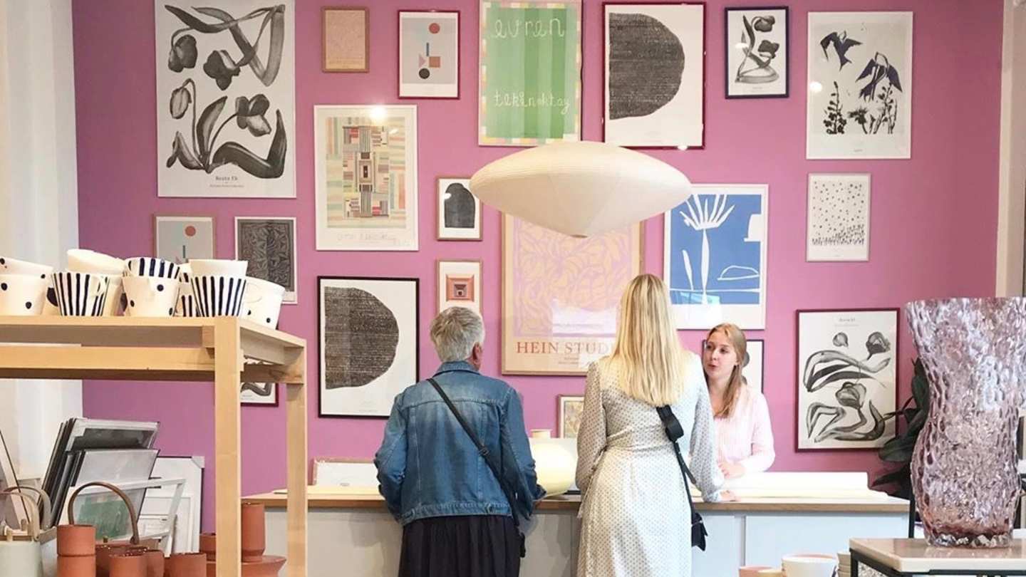 Design shop in Copenhagen