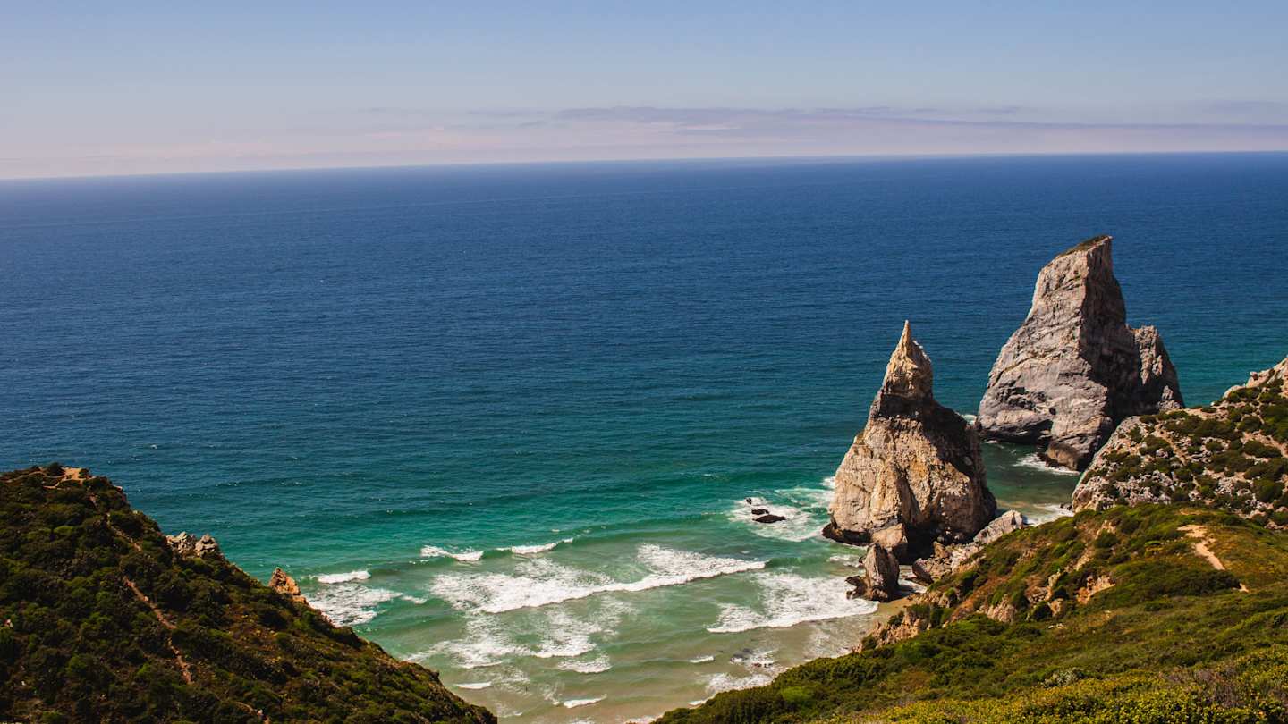 The coast of Sintra, Portugal
