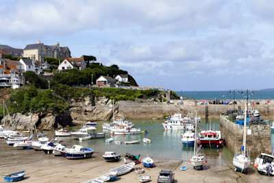 Newquay Harbour, Cornwall, England
