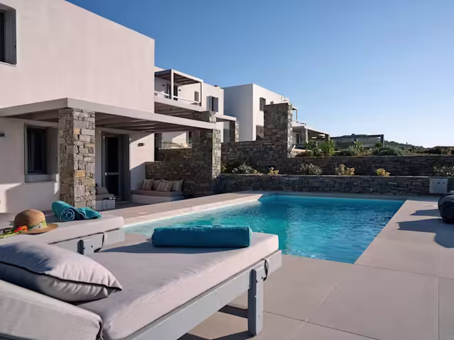 Modern Meets Magic, Plum Guide home in Paros 