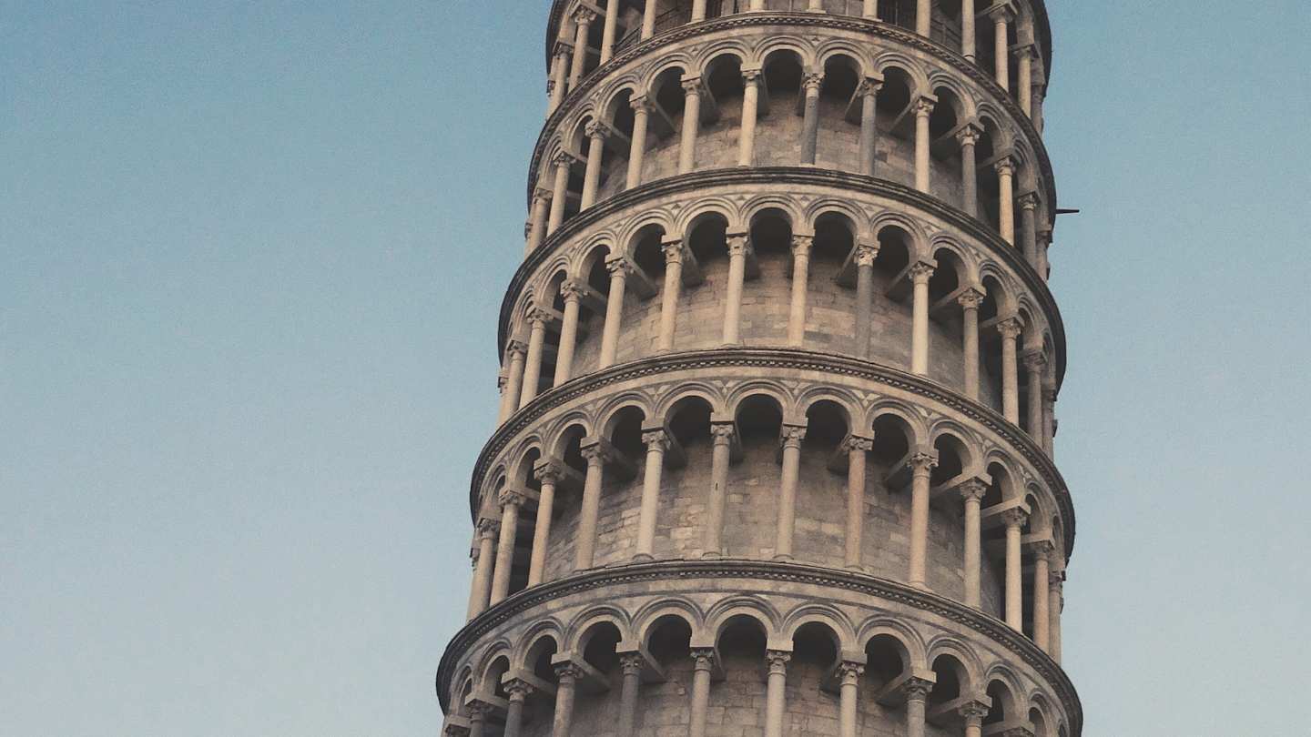 The Leaning Tower of Pisa, Tuscany, Italy