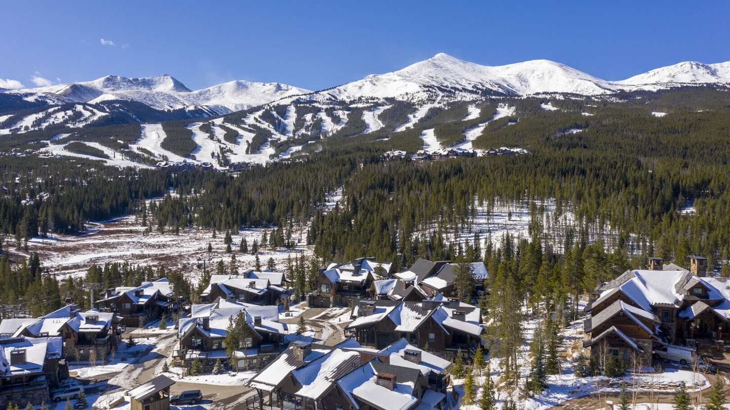 Mountain views in Breckenridge, CO, USA