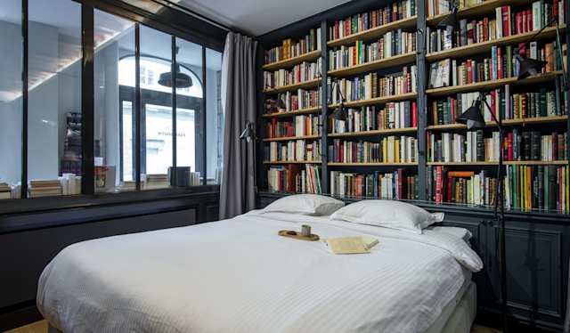 Bookseller Caffarelli, Plum Guide home in Paris