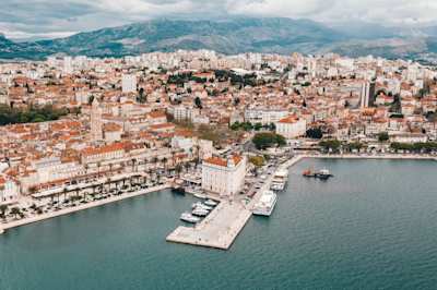 View over Split, Croatia