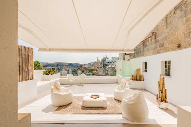 Sunset Over Sassi, Plum Guide home in Italy