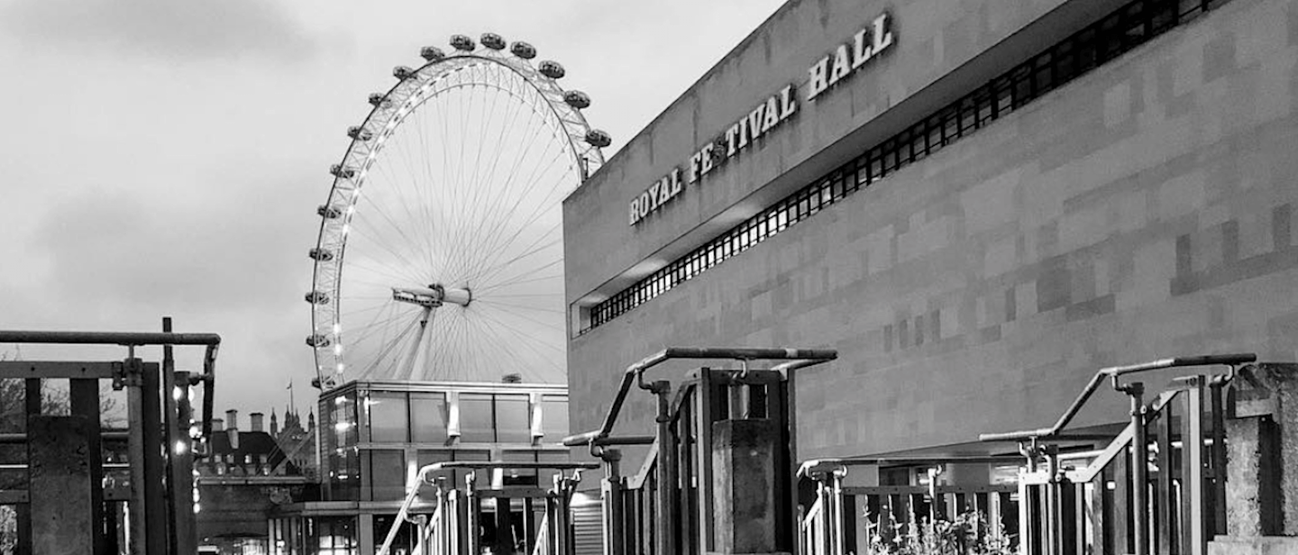 London eye in Southbank
