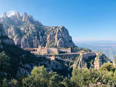Catalonia’s sacred mountain Montserrat, Spain