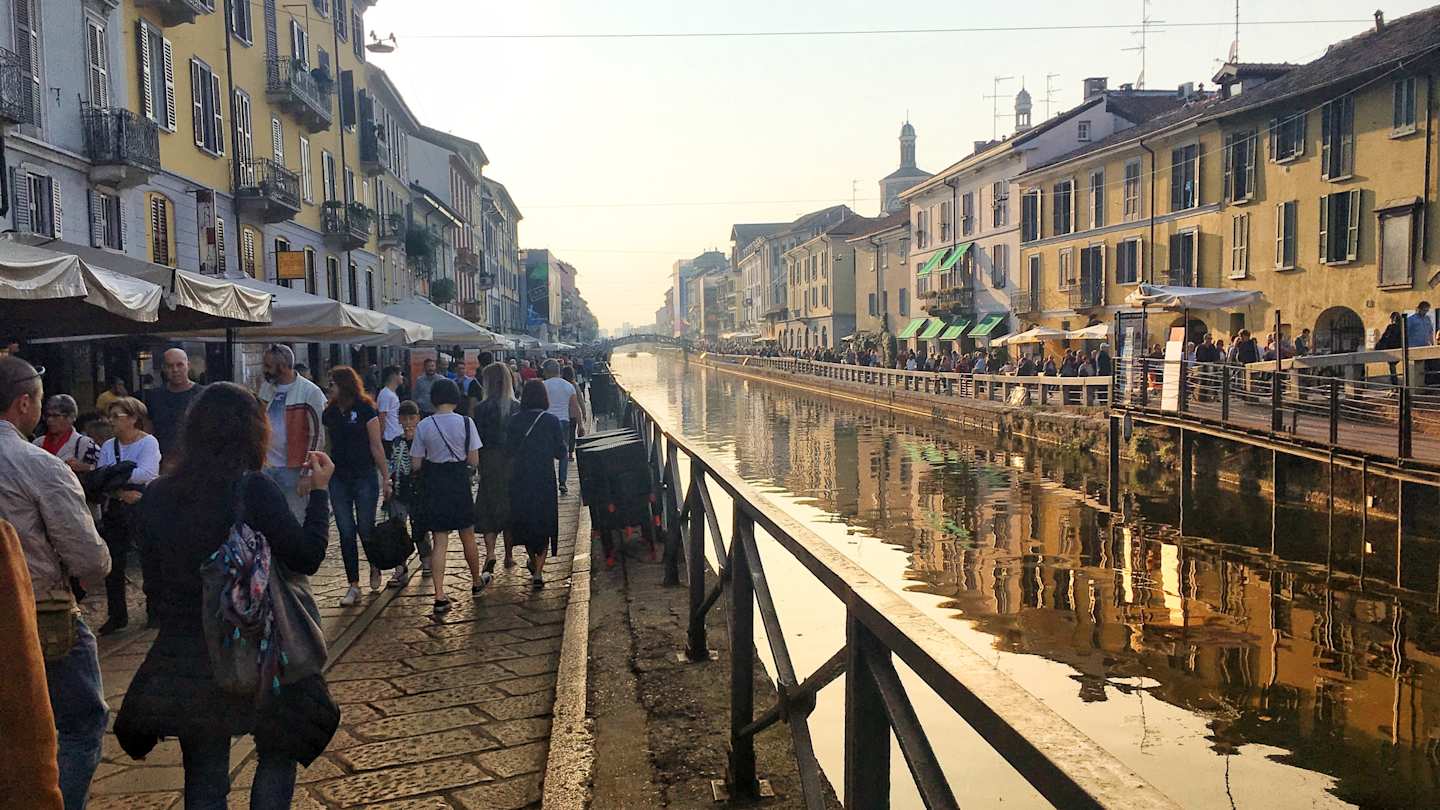 Naviglio Grande, Milan, Italy
