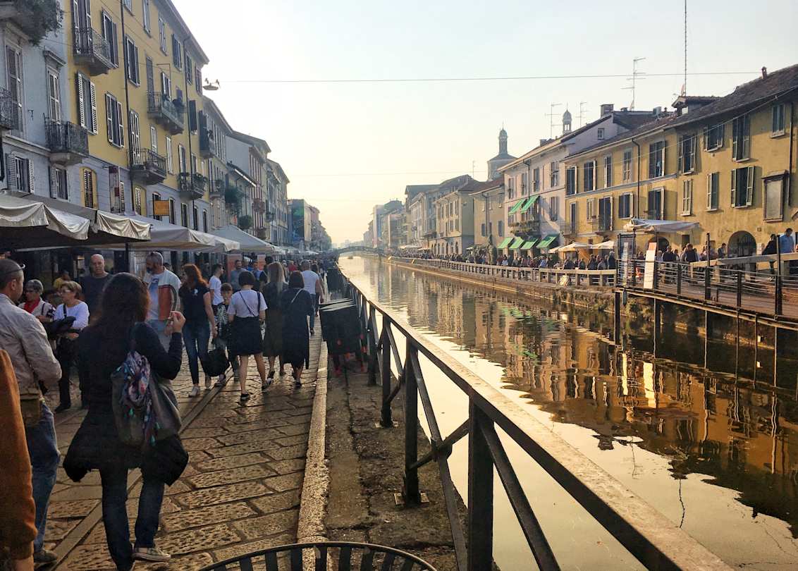 Naviglio Grande, Milan, Italy