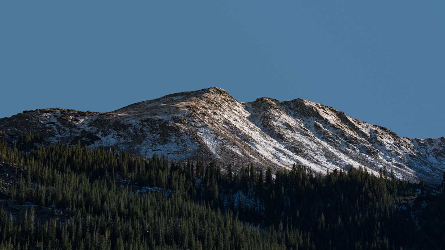 A view of Aspen Mountain, Colorado, USA